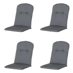 Madison Rib Bucket Sitzkissen - 4er-Set