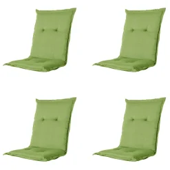 Madison Rib Lime Gartenstuhlkissen - 4er-Set
