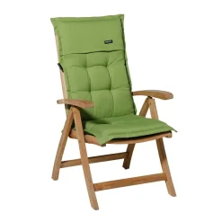 Madison Rib Lime Gartenstuhlkissen - 4er-Set