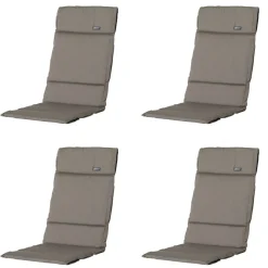 Madison Rib Liver Gartenkissen - 4er-Set
