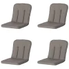 Madison Rib Liver Gartenkissen - 4er-Set