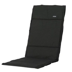 Madison Rib schwarzes Gartenkissen - 4er-Set