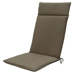 Madison Taupe Canvas Eco+ Gartenstuhlkissen - 4er-Set