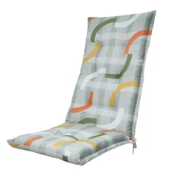 Madison Tess orange Gartenstuhlkissen - 4er-Set
