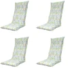 Madison Trivia mint Gartenstuhlkissen - 4er-Set