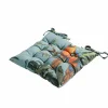 Madison Tuscany Riff Blau 46 x 46 Sitzkissen