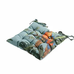 Madison Tuscany Riff Blau 46 x 46 Sitzkissen