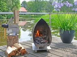 Magma Rostfrei set Garten kamin