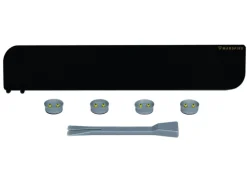 MagSpike Set L mit Halterung Duschablage ohne bohren - Black