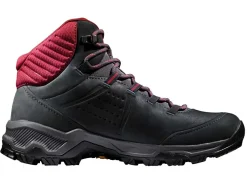 Mammut Nova IV GTX Mid Black-Blood Red Damen Wanderschuhe