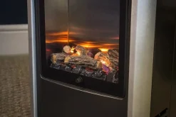 Manhattan Living Flame Mobiler Gasofen - 3400 Watt