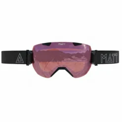 MATT Synchro Skibrille - Schwarz/Orange