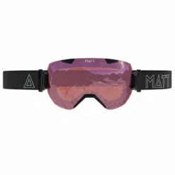 MATT Synchro Skibrille - Schwarz/Hellblau
