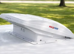 Maxxfan Deluxe 40 x 40 Dachluke mit Ventilator - white