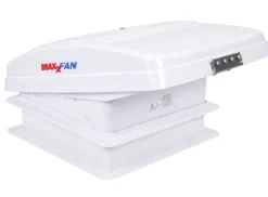 Maxxfan Deluxe Compact 28 x 28 Dachluke mit Ventilator – White