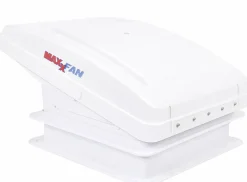 Maxxfan Deluxe Compact 28 x 28 Dachluke mit Ventilator – White