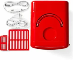 Melissa 16580009 Tragbare Mini-Kühlschrank - Red