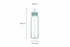 Mepal Campus Flip-Up 500 ml Wasserflasche - Cool mint