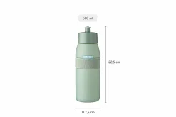 Mepal Ellipse 500 ml Sporttrinkflasche - Nordic blue