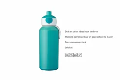 Mepal Pop-up Campus 400 ml Trinkflasche - Avengers