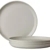 Mepal Silueta 230 mm Set von 4 Frühstücksteller - White