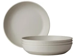 Mepal Silueta 210 mm Set von 4 Suppenteller - White