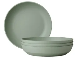 Mepal Silueta 210 mm Set von 4 Suppenteller - Green