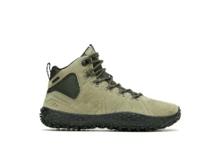 Merrell Wrapt Mid Barefoot Herren-Wanderschuhe – Olive/Black