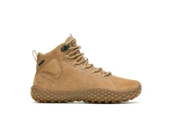 Merrell Wrapt Mid Barefoot Damen-Wanderschuhe – Tobacco