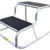 Milenco Aluminium Rubber Double Step