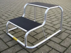Milenco Aluminium Rubber Double Step