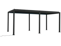 Mirador Deluxe 300 x 600 cm elektrische Pergola - anthrazit