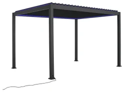 Mirador Deluxe 300 x 400 cm elektrische LED Pergola - anthrazit