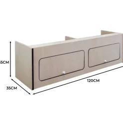 Monster Shop DIY 120x35B Camper Van Top Schränke