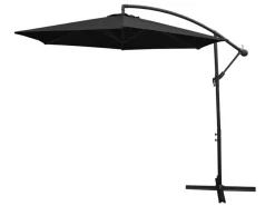 Monstershop 300 freitragender Sonnenschirm - Black