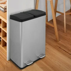 Monstershop Doppel Tretmülleimer - 60 Liter