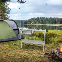Monstershop Faltbarer Camping-Spültisch