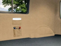 Monstershop Wohnmobilstoff mit Taschen - Beige