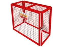 Monstershop Zusammenklappbarer Gasflaschenschrank