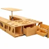Moonbox 124 cm Modify Natur Van Campingbox mit Tisch