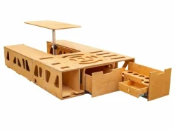 Moonbox 124 cm Modify Natur Van Campingbox mit Tisch