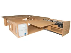 Moonbox Minivan 115cm Natur Campingbox