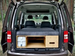 Moonbox Minivan 115cm Natur Campingbox
