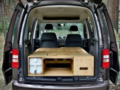 Moonbox Minivan 115cm Natur Campingbox