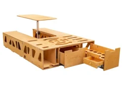 Moonbox Van/Bus 115cm Modify Natur Campingbox mit Tisch