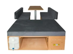 Moonbox Van/Bus 115cm Natur Campingbox mit Tisch