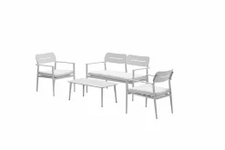 Morella Loungeset - 4-teilig - taupe - valley sand