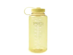 Nalgene Sustain Wide-Mouth 1 Liter Trinkflasche - Butter