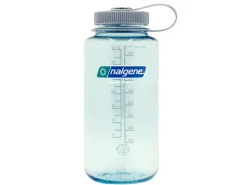 Nalgene Sustain Wide-Mouth 1 Liter Trinkflasche - Seafoam