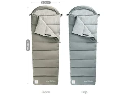 Naturehike 220 x 80 Grey leichter Baumwolle Schlafsack - Grey